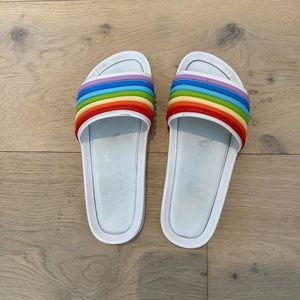 Melissa Rainbow Jelly Slides 🌈